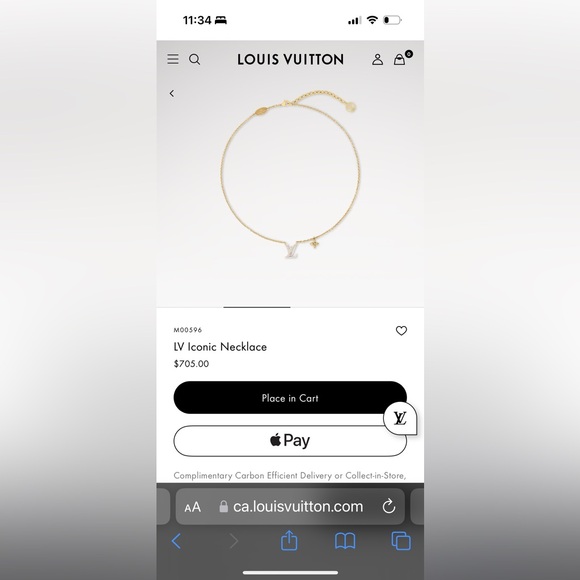 Louis Vuitton Iconic Necklace - Picture 5 of 5